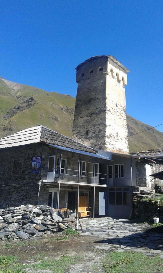 Old Tower Guesthouse - Kafe Ushguli Zewnętrze zdjęcie